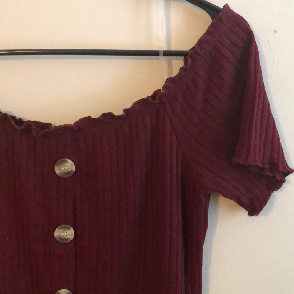 Maroon Dress / XL / NWT - Picture 2 of 4